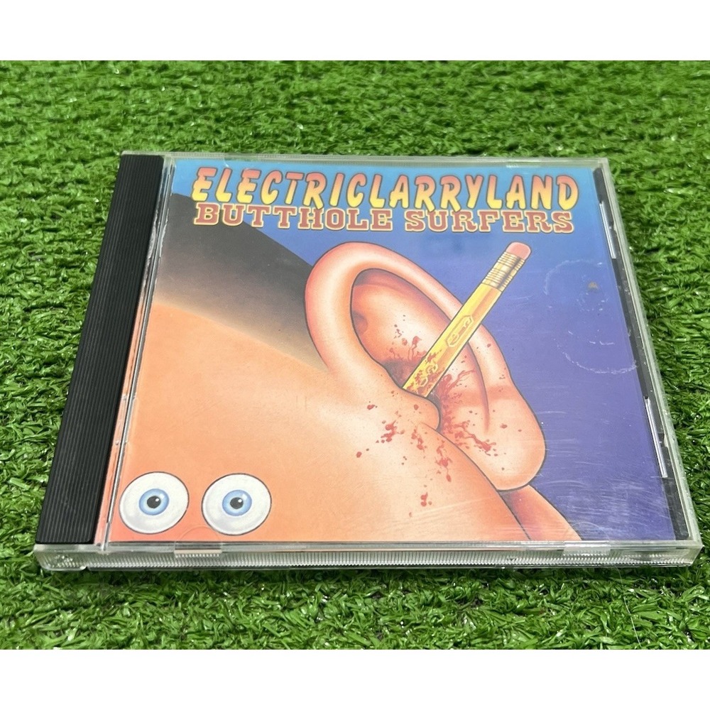 Electriclarryland CD Butthole Surfers Vintage Music 90s Album Artwork With Book